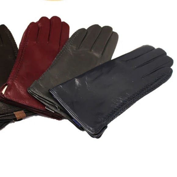 610. Leather Classic Ladies Glove 100% Leather Select Color Choice NEW Item NWT - Picture 3 of 3
